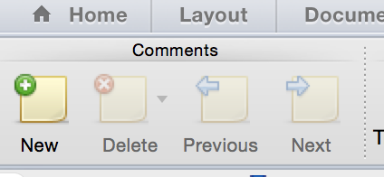 where is the review tab in word for mac